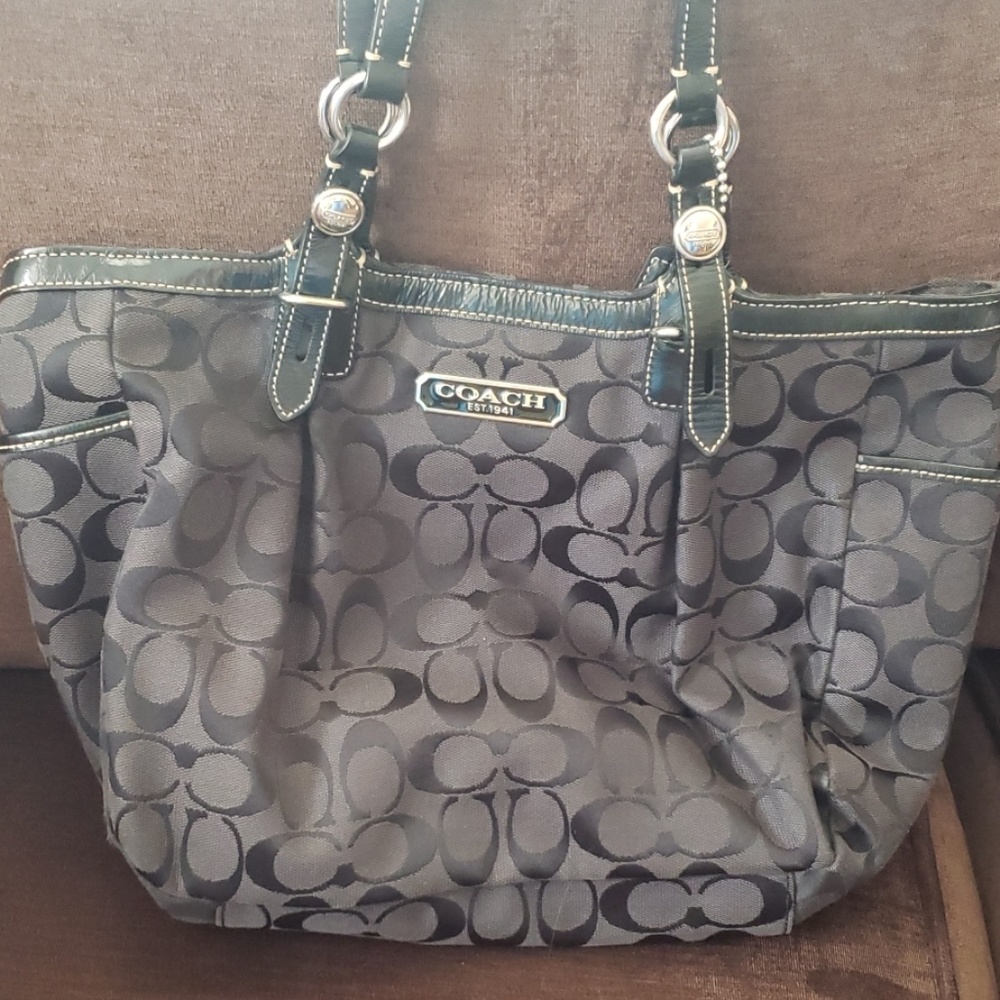 Coach black bag